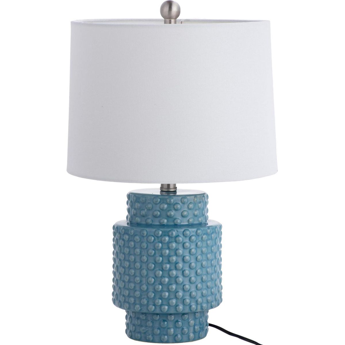 TEMPORA - Lámpara Mesa Florencia Azul 33x51 cm