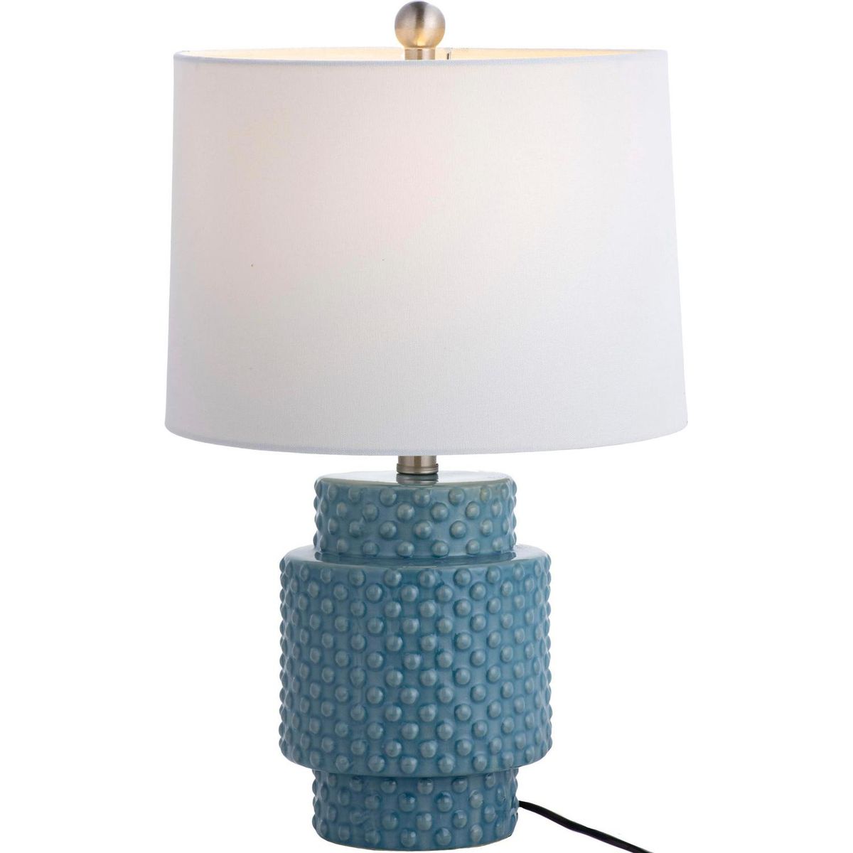 TEMPORA - Lámpara Mesa Florencia Azul 33x51 cm