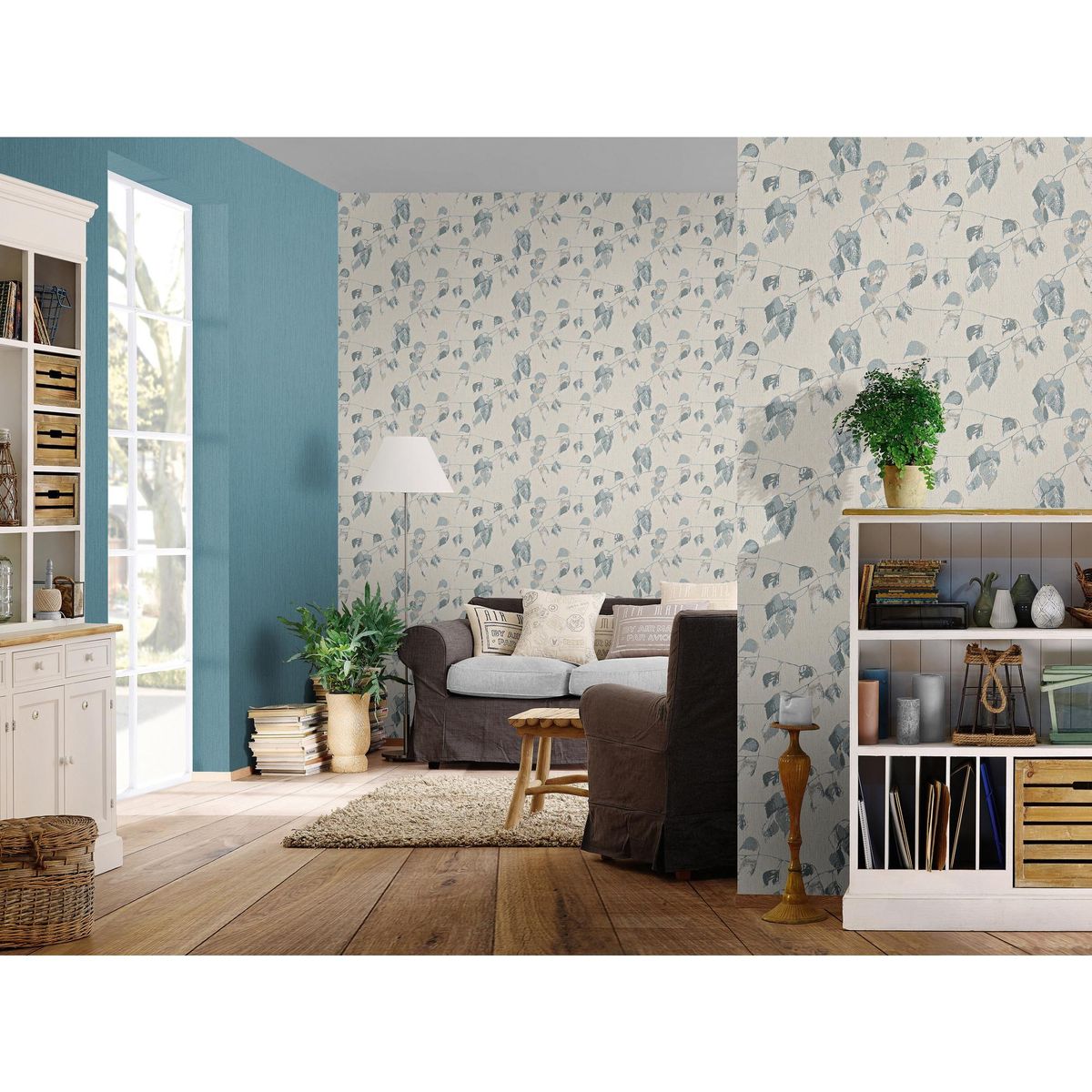 RASCH - Papel Mural Crispy Paper 573367 5 m2