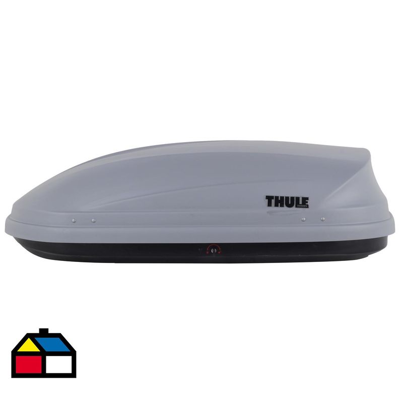 THULE - Portaequipaje de techo 139x90x39 cm 330 litros plástico gris