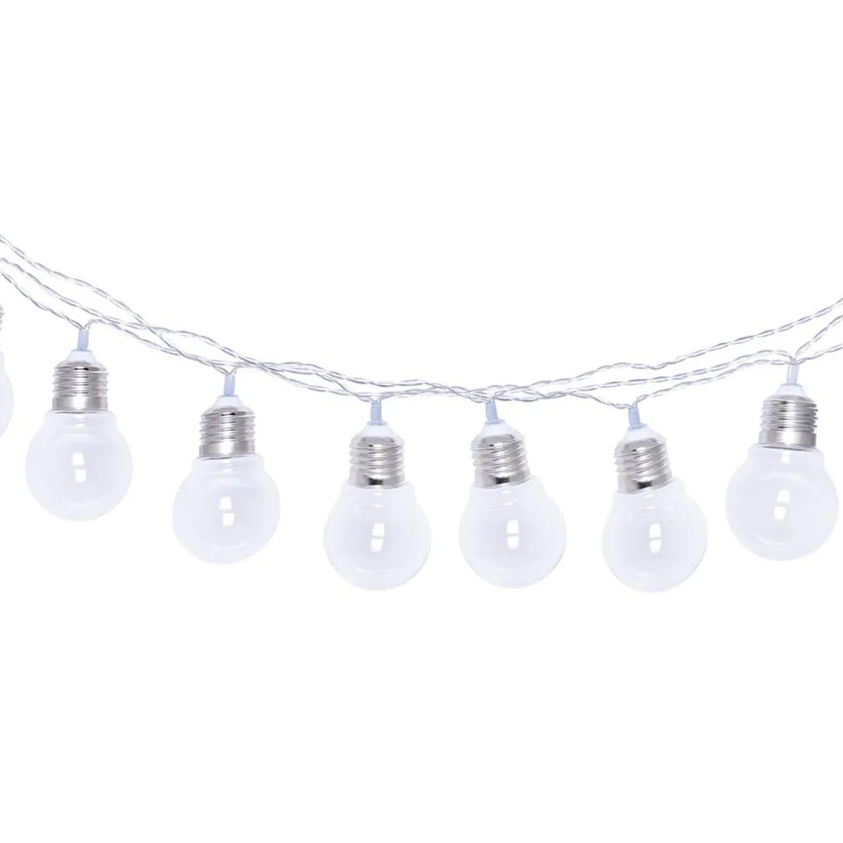 JUST HOME COLLECTION - Guirnalda eléctrica ampolletas 20 luces led