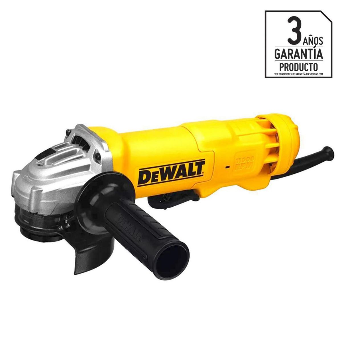 DEWALT - Esmeril angular eléctrico 4,5" 1200W