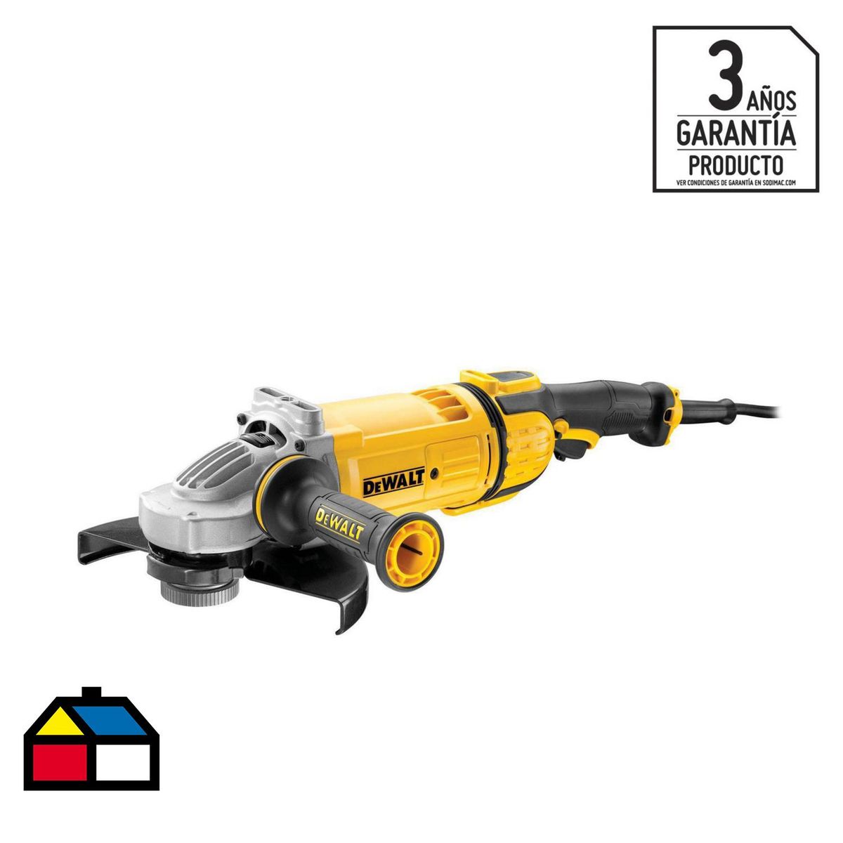 DEWALT - Esmeril angular eléctrico 9" 2700W