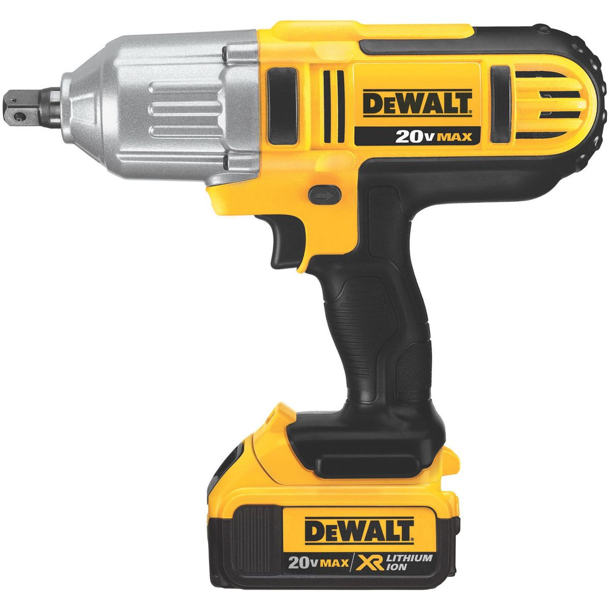 DEWALT - Llave de impacto inalámbrica 20V + 2 baterías