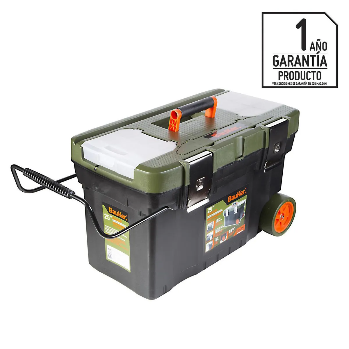 BAUKER - Carro porta herramientas 25" 40x64X36,5 cm