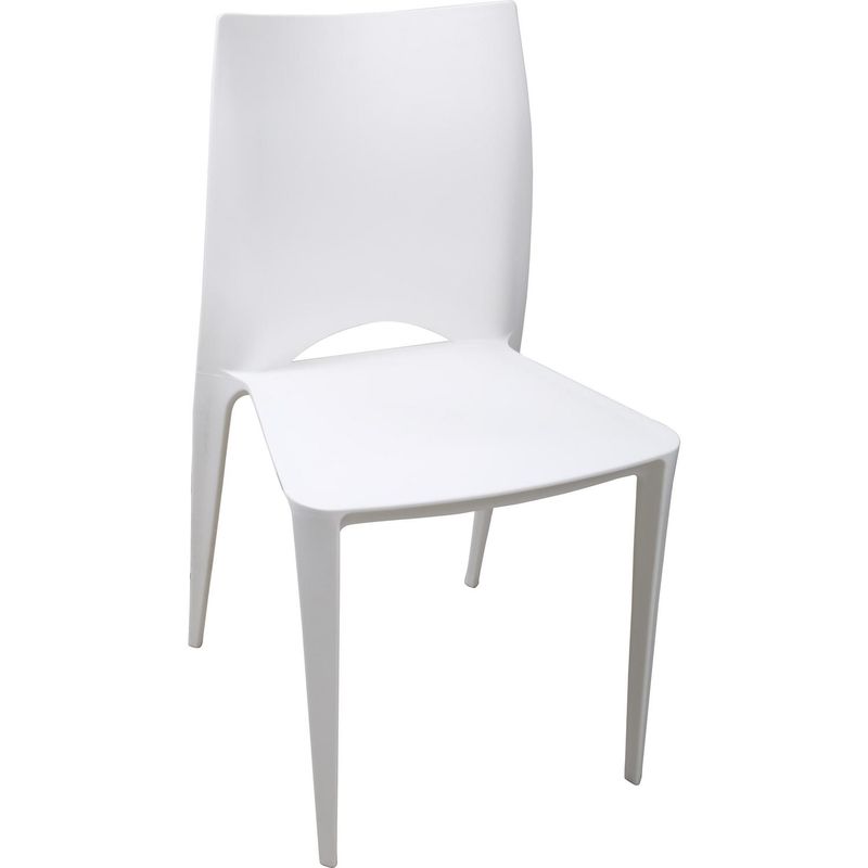 CONTATTO - Silla Pismo Blanco 86x45x41 cm