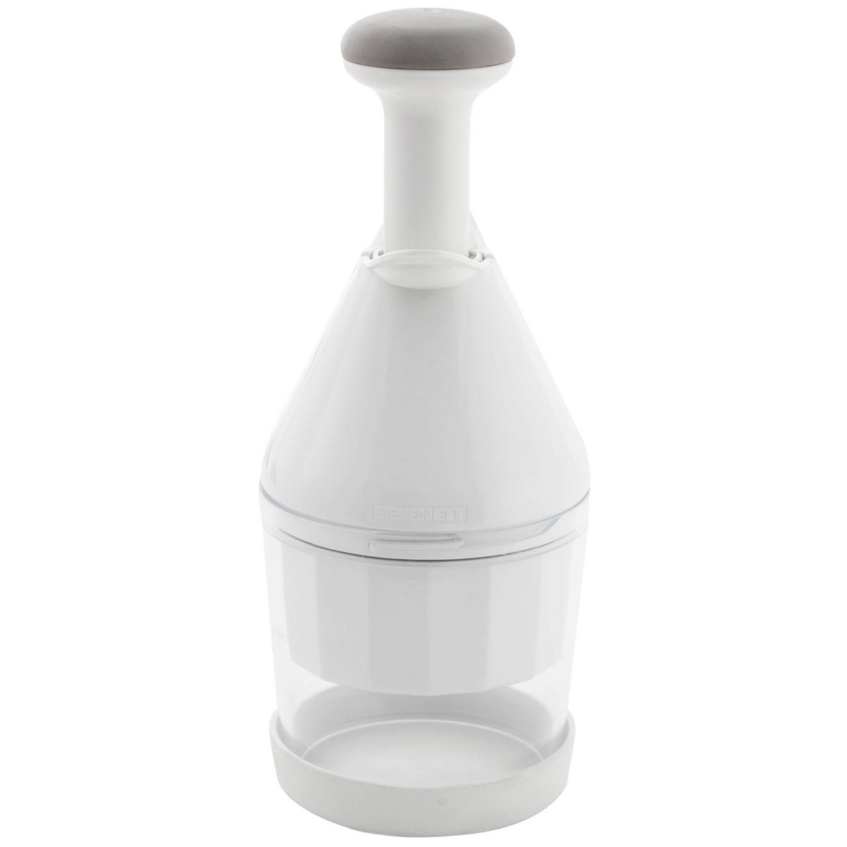 LEIFHEIT - Picador Manual Leifheit con Recipiente Blanco Inoxidable