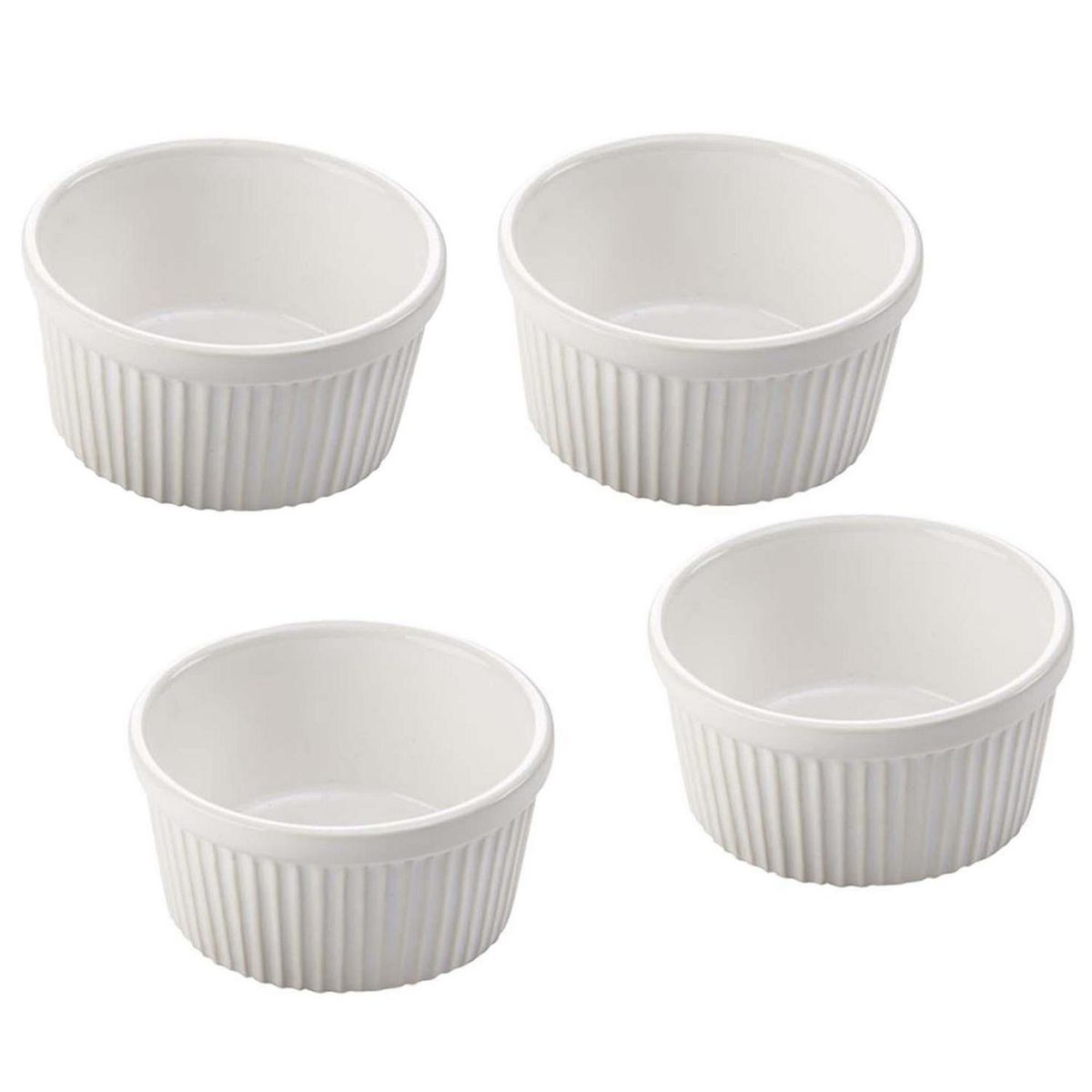 LEIFHEIT - Juego Para Crème Brûlée 5 Piezas Blanco