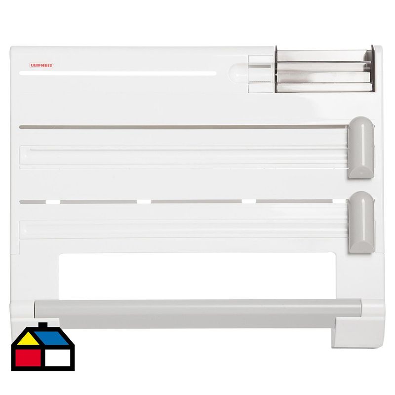 LEIFHEIT - Portarollo mural 32x39 cm blanco
