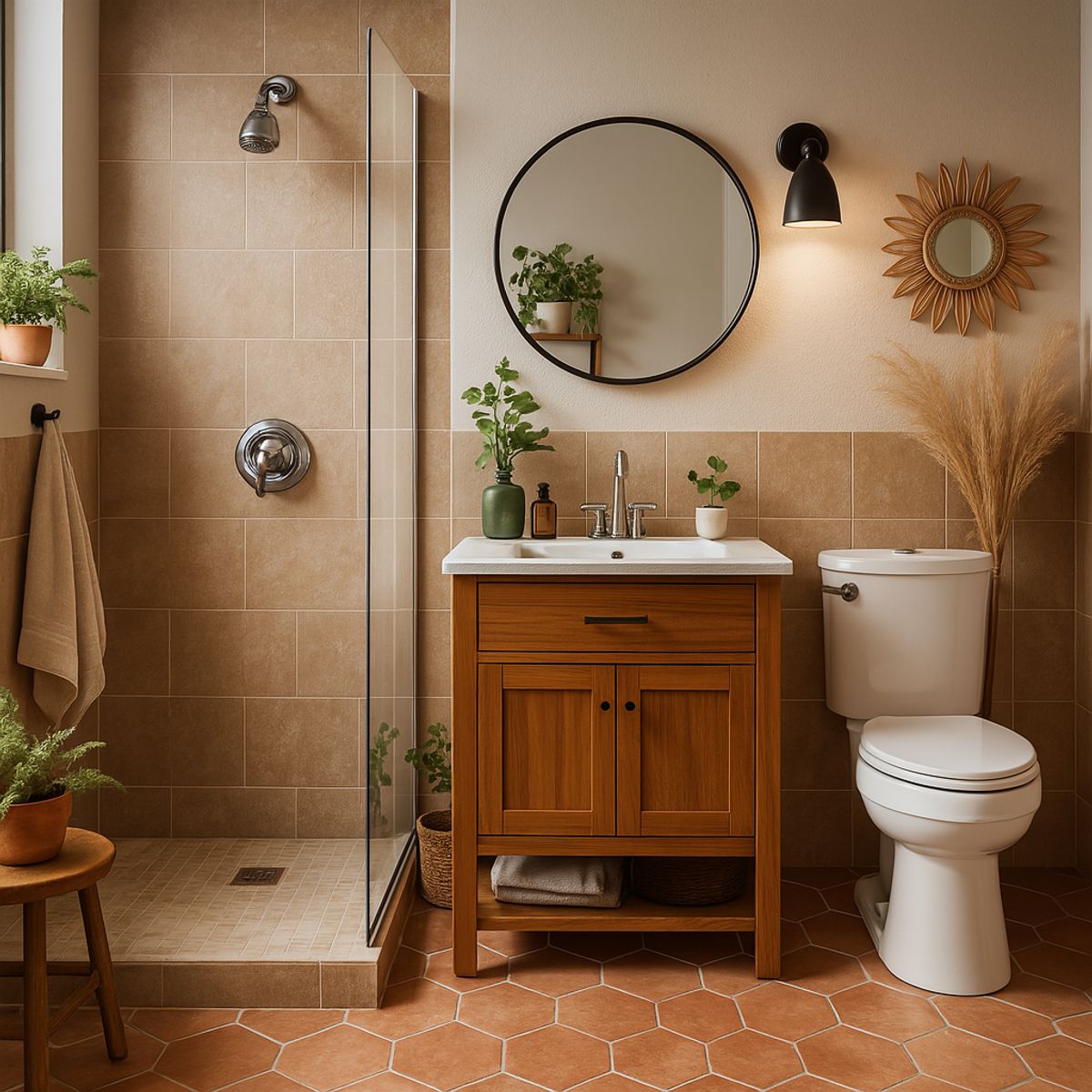 SENSI DACQUA - Difusor para ducha con 3 funciones 15 cm ABS