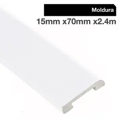HOLZTEK - Moldura blanca GP22 15X70X240 cm