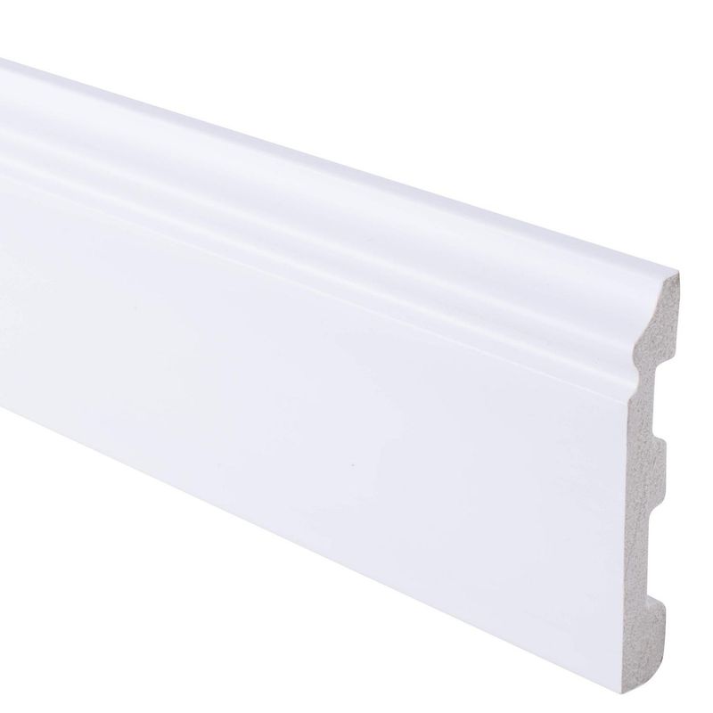 HOLZTEK - Moldura blanca GP163D 14X80X240 cm