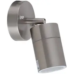 BP ILUMINACION - Apliqué Cilindro II Metal Gris/Plata