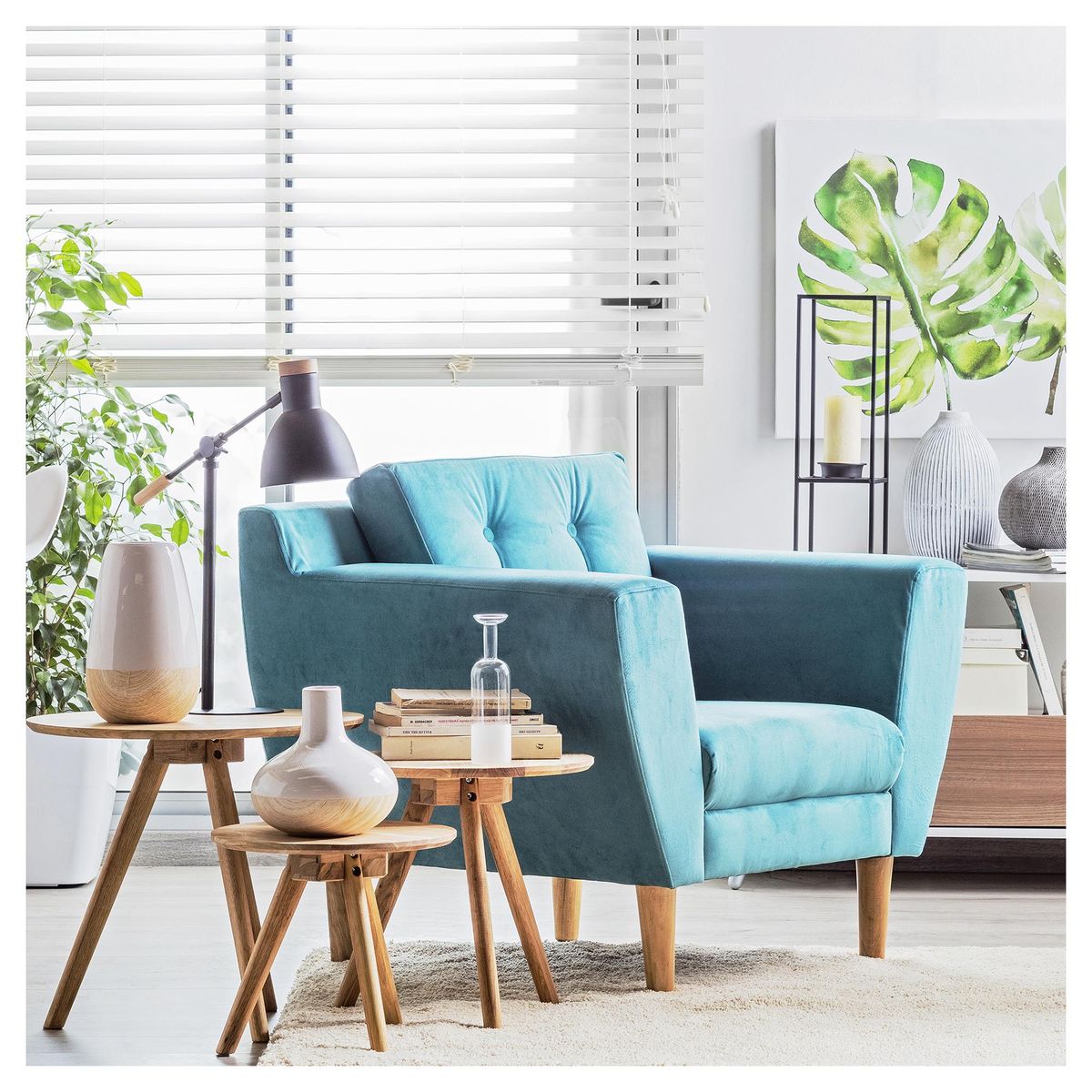 NUEVALINEA - Poltrona 1 cuerpo Vals 93x72x75 cm 