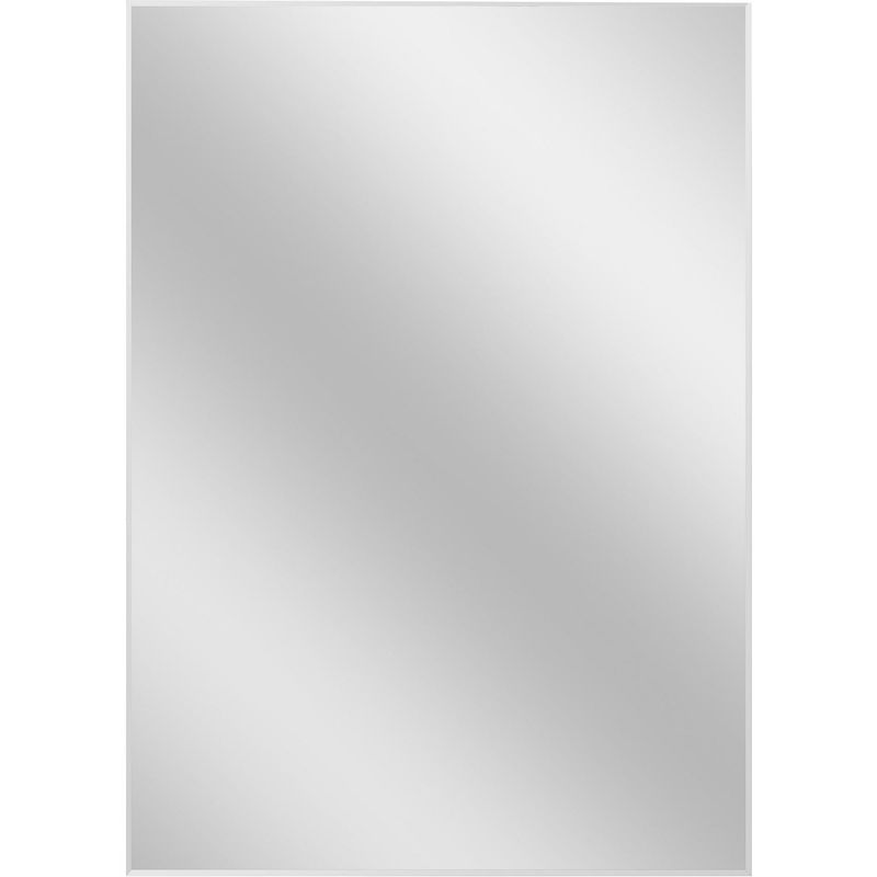 KLIPEN - Espejo con Bisel Baño Forma Rectangular 70x100 cm Blanco Cherry