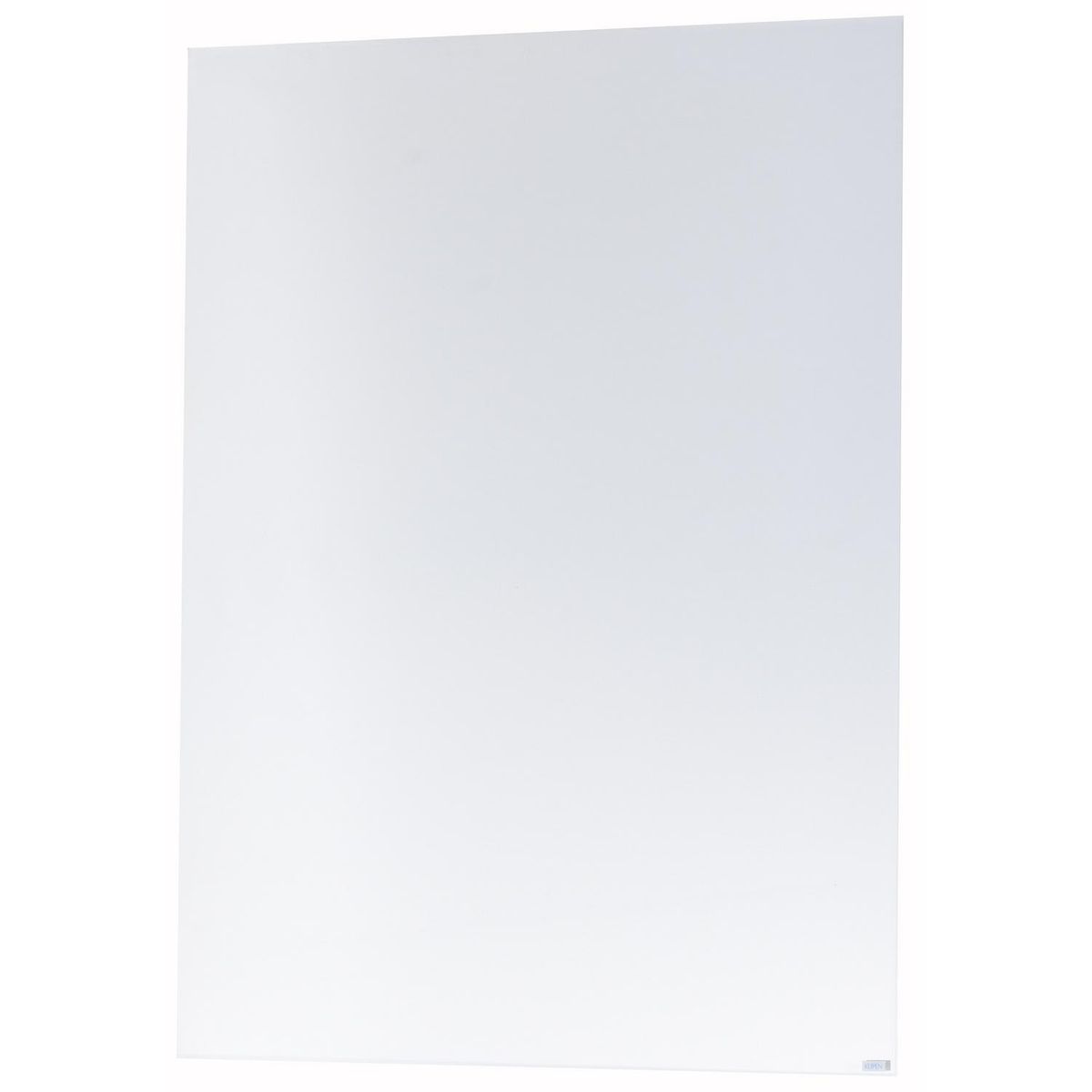 KLIPEN - Espejo con Bisel Baño Forma Rectangular 80x100 cm Gris Cherry