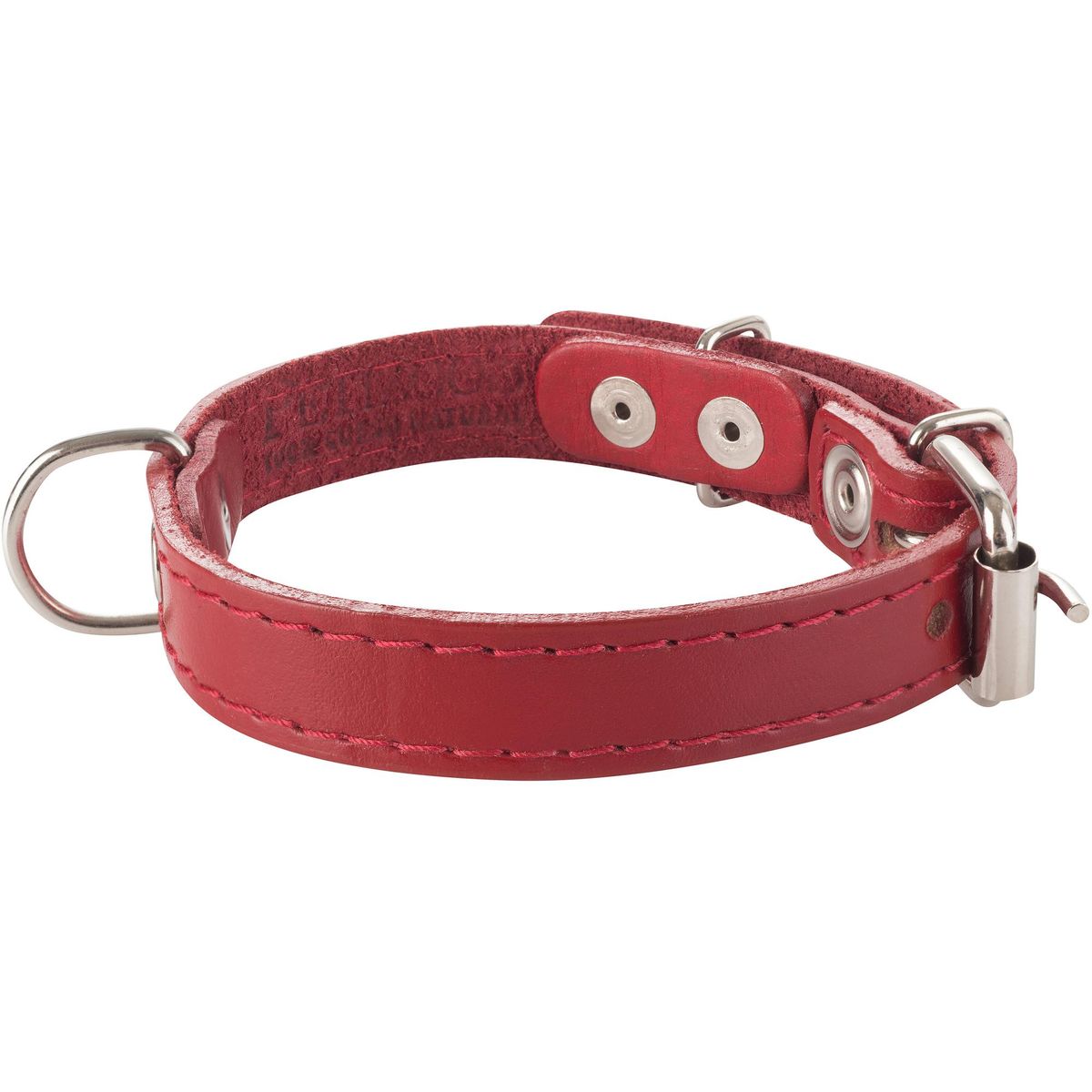 PETIZOOS - Collar para perro 40x2 cm de suela rojo
