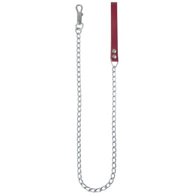 Correa para perro 122x0,4 cm rojo