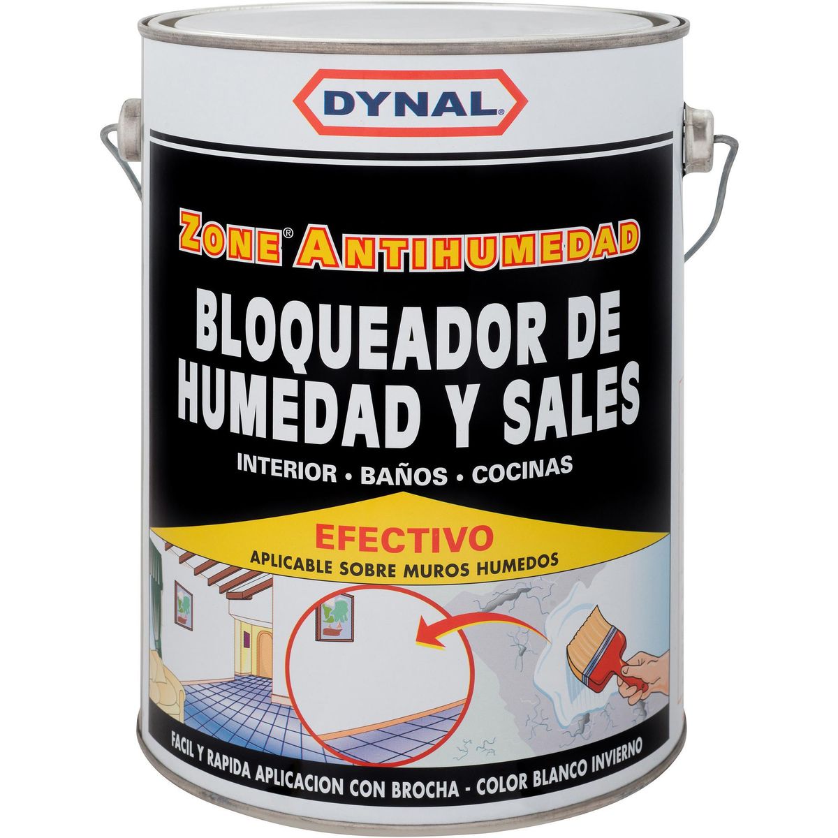 DYNAL - Bloqueador de Humedad Lata 1 galón(es) Mate Blanco