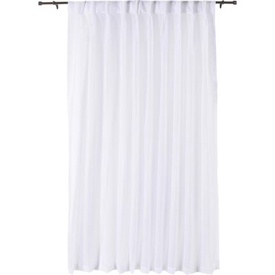 Imagen 2 del producto Cortina Velo 140x220 cm Blanco Pinzas