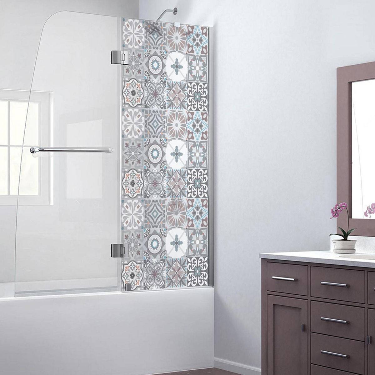 VALDECO - Set de azulejos adhesivos 15x15 cm 12 unidades