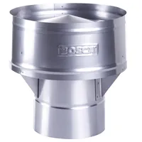 Gorro Inoxidable 6 Pulgadas Protección Chimenea