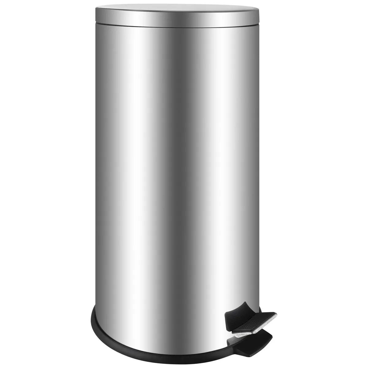 JUST HOME COLLECTION - Basurero 30 Litros Metal Gris