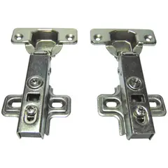 FIXSER - Bisagra semicurva con freno 35 mm 2 unidades