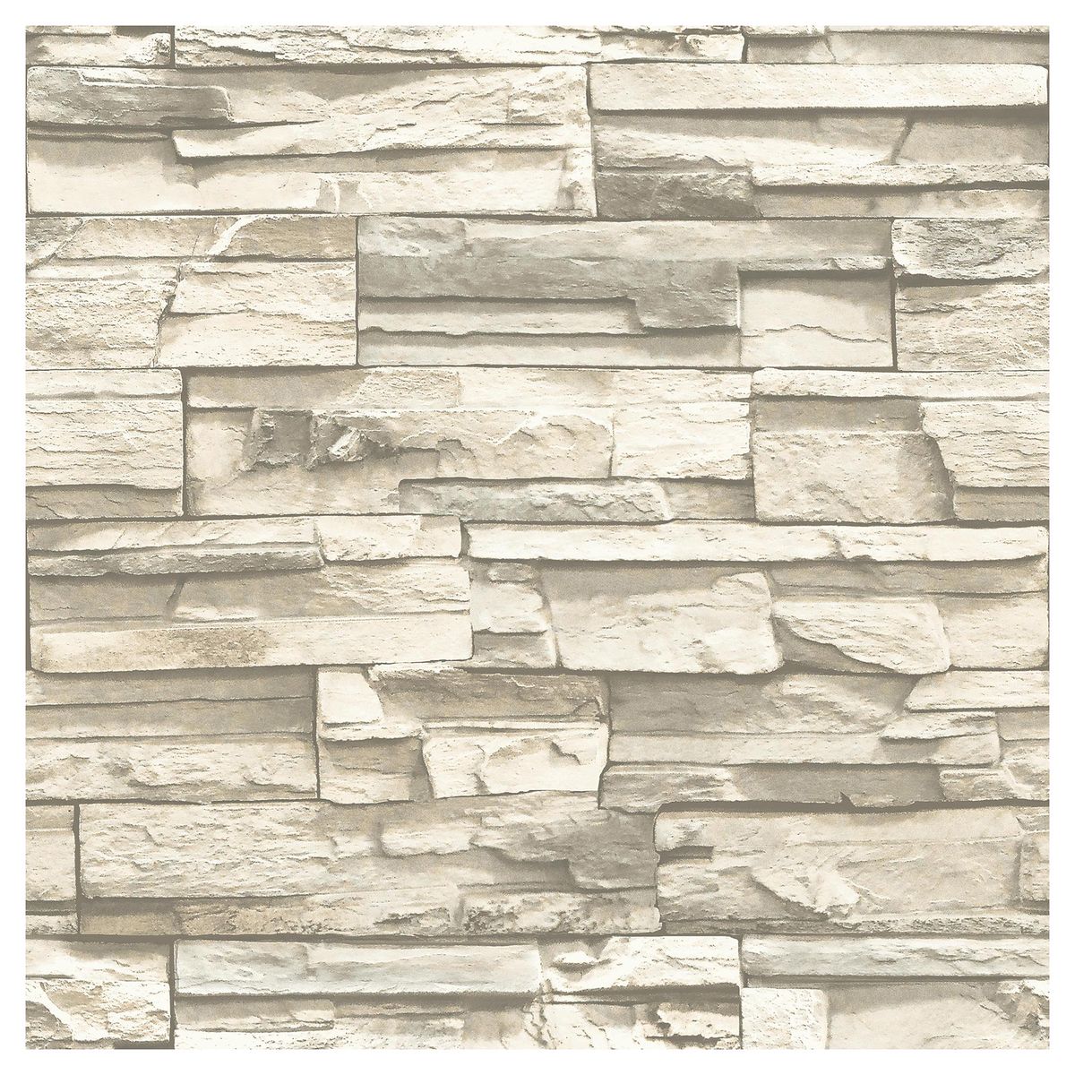 ROOMMATES - Rollos Adhesivos Reutilizables piedra laja 52x503 cm