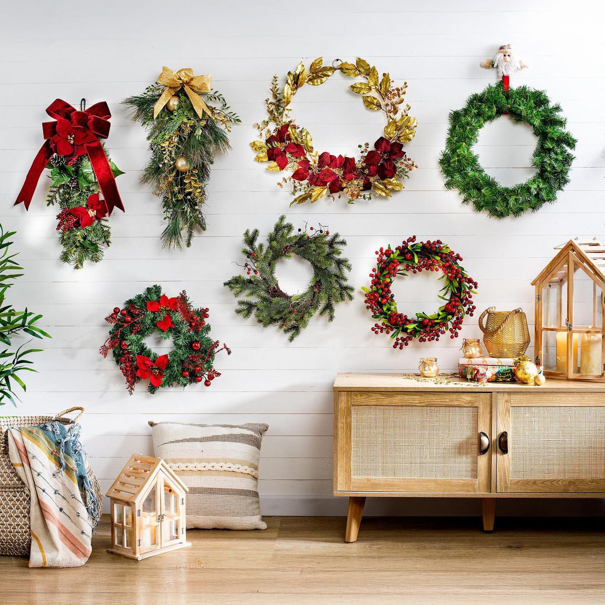 DEAR SANTA - Corona de pino 45 cm