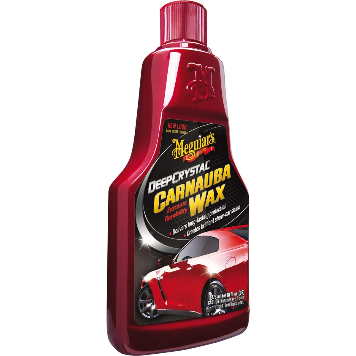 MEGUIARS - Cera Líquida Meguiar's Deep Crystal Carnauba Wax 500 Ml Para Auto