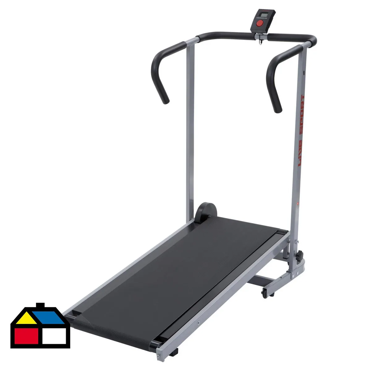 LIVE SPORT - Trotadora Mecánica GB-6580 Gris