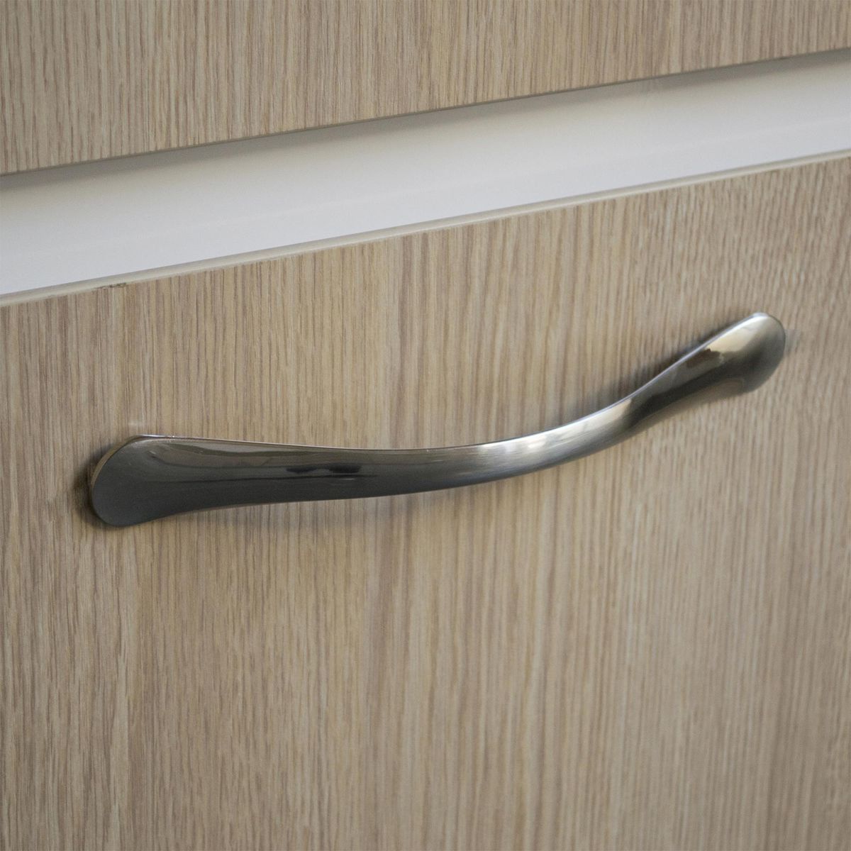 HBT - Manilla wave níquel cepillado 160 mm