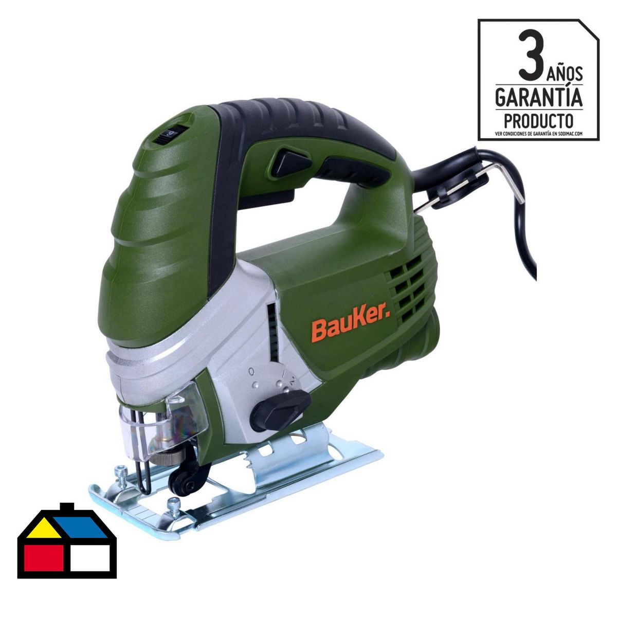 BAUKER - Sierra caladora eléctrica 800W