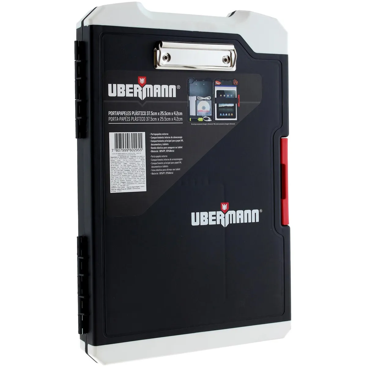 UBERMANN - Portapapeles 37.5x25.5x4.2cm