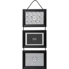 VGO - Marco de Foto 20x45 cm Negro