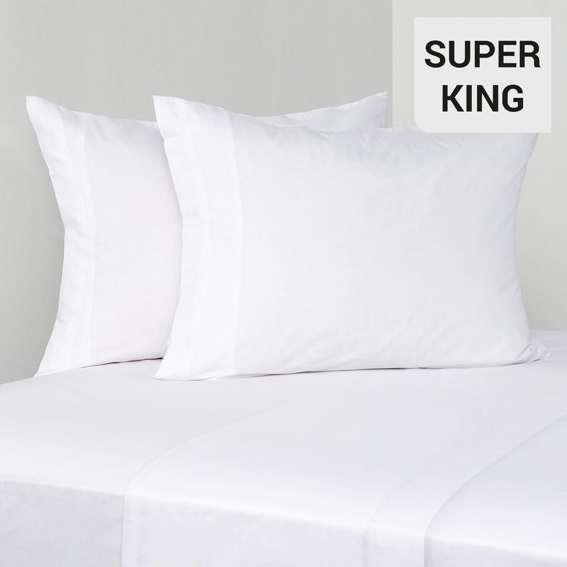 ROYAL SUPREME - Sábana  Super king 300 Hilos Blanco