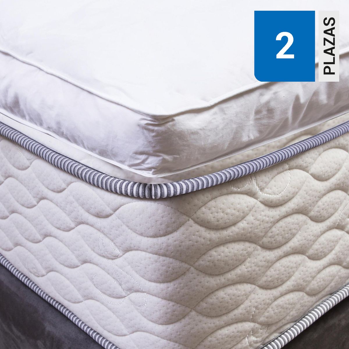 CANNON - Cubrecolchón Hipoalergénico 2 plazas