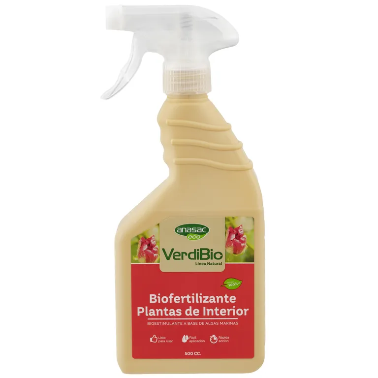 Biofertilizante para Plantas de Interior 500 ml spray