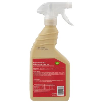 Imagen 2 del producto Biofertilizante para Plantas de Interior 500 ml spray