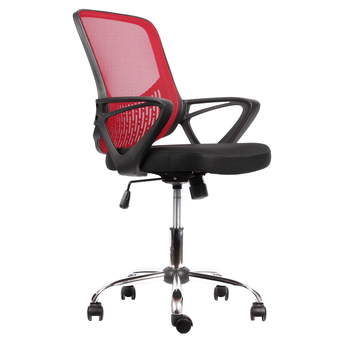 ONE SIT - Silla Escritorio Mari Negro/Rojo