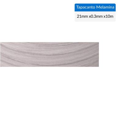 Tapacanto melamina Nogal Ceniza  21x0,3 mm 10 m