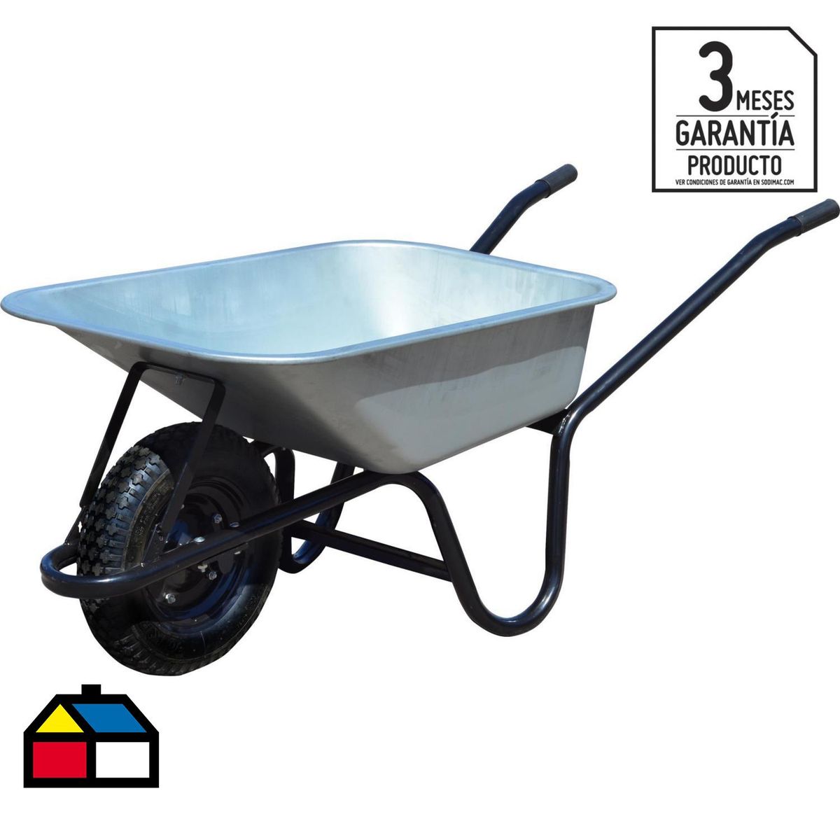 OKB - Carretilla Galvanizada 80 litros