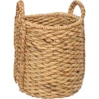 Canasto Decorativo Fibra 30X30X35 Cm