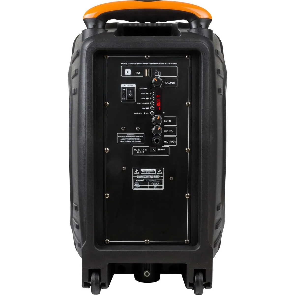 FUJITEL - Parlante karaoke 12" 160 W