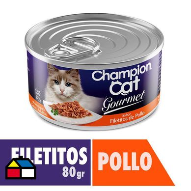 Alimento hmedo para gato adulto 80 g pollo