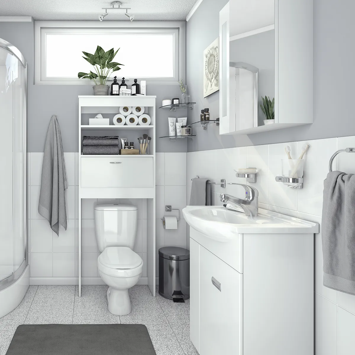 SENSI DACQUA - Monomando Lavamanos Perugia Cromado