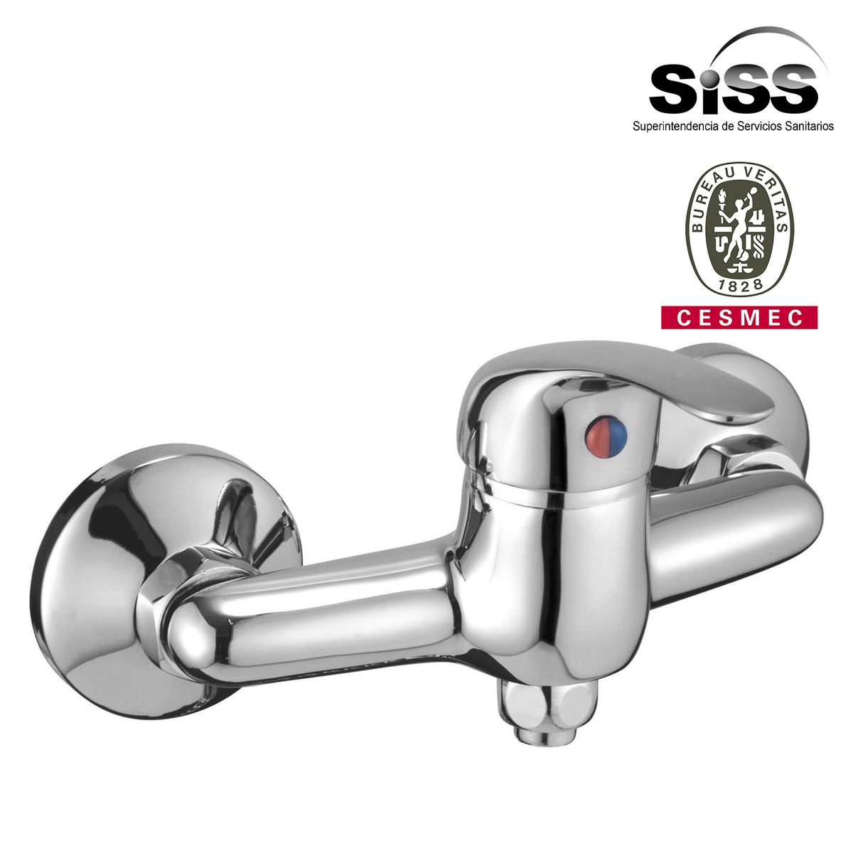 SENSI DACQUA - Monomando Ducha Perugia Cromado