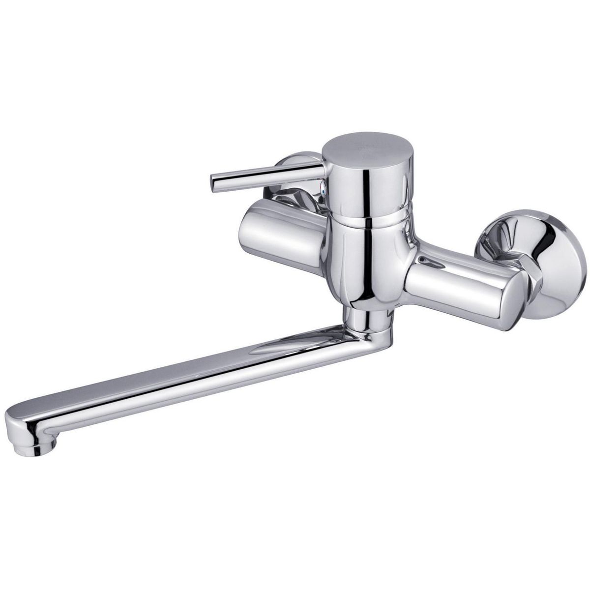 SENSI DACQUA - Monomando Muro Cocina Milán Plateado