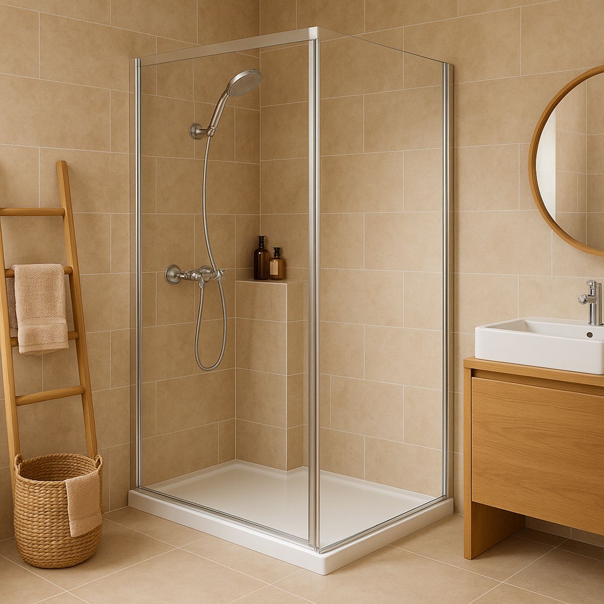 SENSI DACQUA - Combinación para Ducha Cadiz Gris